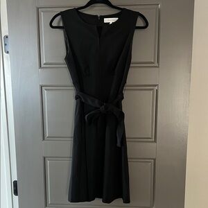 Lark & Ro Black Dress with removable belt